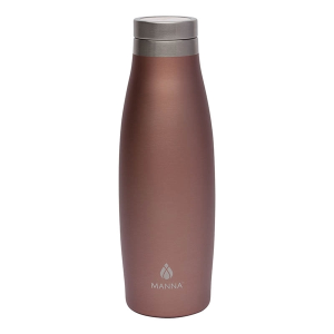Manna™ 18 oz. Oasis Stainless Steel Water Bottle with Marble Lid